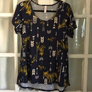 LuLaRoe Foxy Classic Tee